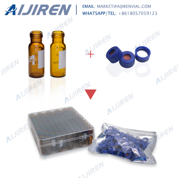 High quality 2 ml vials with caps for Aijiren autosampler